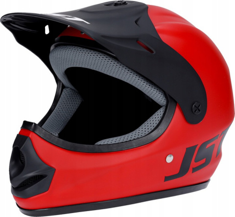 Kask JST Cross Enduro Czerwony na hulajnogę Kask JST Cross Enduro Czerwony na hulajnogę