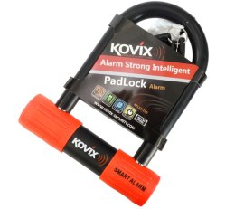 Kłódka U-Lock z alarmem KOVIX KTL14-150 czarna