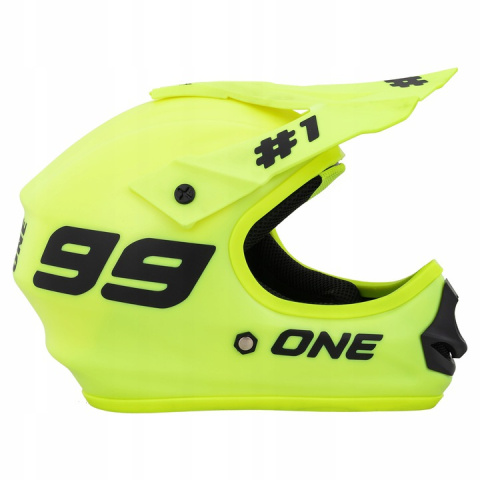 Kask na hulajnogę Enduro Homologacja Monster biały