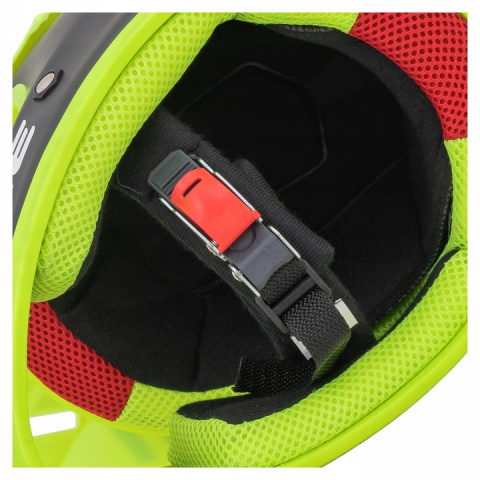Kask na hulajnogę Cross Enduro Homologacja Monster Biały Kask na hulajnogę Cross Enduro Homologacja Monster Biały