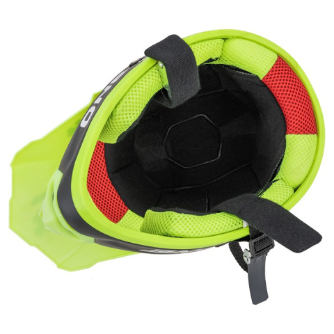 Kask na hulajnogę Cross Enduro Homologacja Monster Biały Kask na hulajnogę Cross Enduro Homologacja Monster Biały
