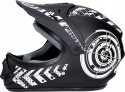 Kask na hulajnogę JST Cross Enduro czarno-biały