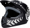 Kask na hulajnogę JST Cross Enduro czarno-biały