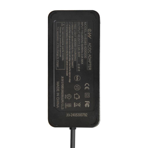 Ładowarka Premium do hulajnogi Xiaomi Navee Ninebot 42V 2A Ładowarka Premium do hulajnogi Xiaomi Navee Ninebot 42V 2A