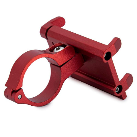 Uchwyt na telefon na hulajnogę elekryczną GUB G81 | czerwony